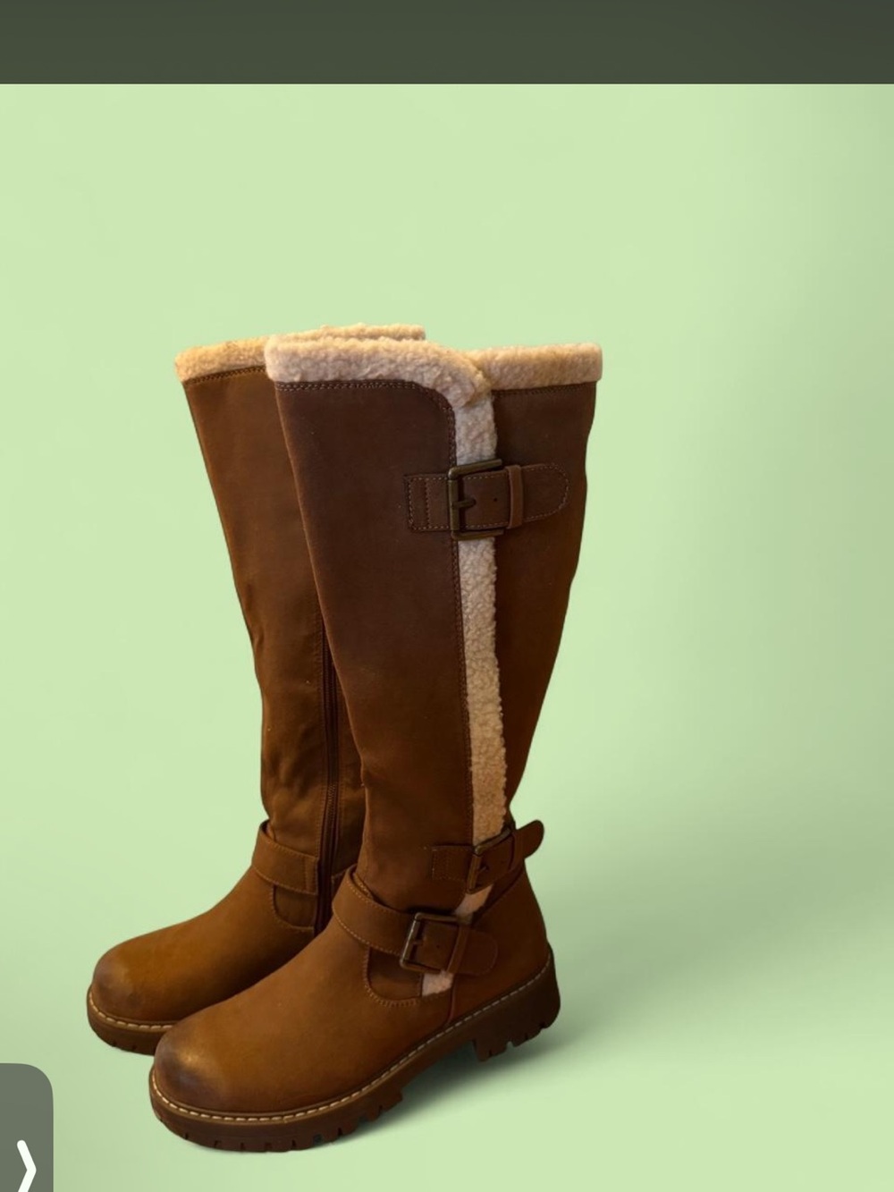 CLIFFS BY WHITE MOUNTAIN Shoes Merritt Women's Casual Tall Shaft Boot.